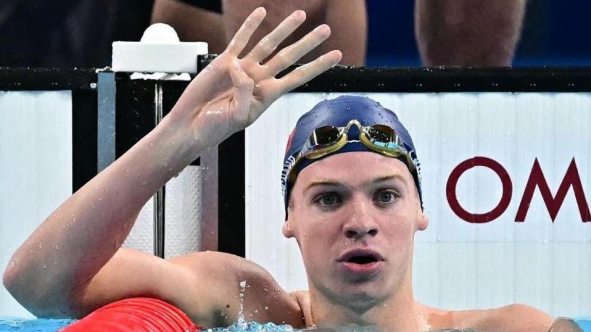 Léon Marchand levantó su reino en París: deportista internacional del año para EL TIEMPO