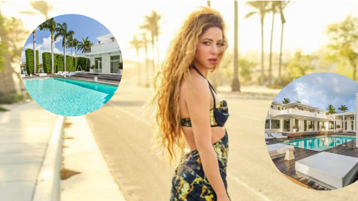 This is the number of millionaires Shakira was able to sell her mansion in Miami