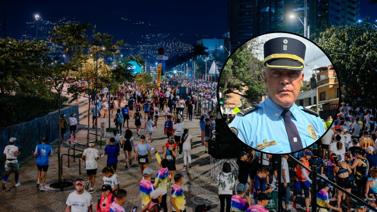 Agente de tránsito sufrió paro cardíaco al correr en los 30 años de la Maratón Medellín 