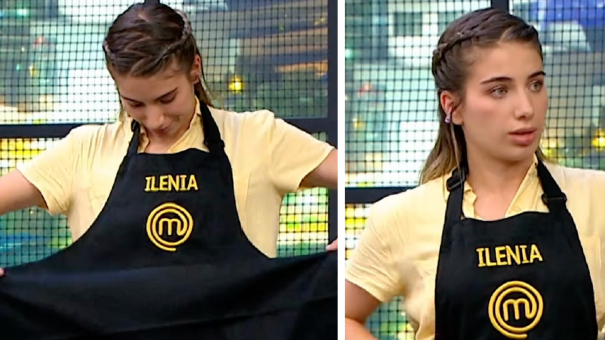 Delantal negro para Ilenia Antonini en 'MasterChef Celebrity': 'Es tu peor plato en lo que llevamos de competencia'