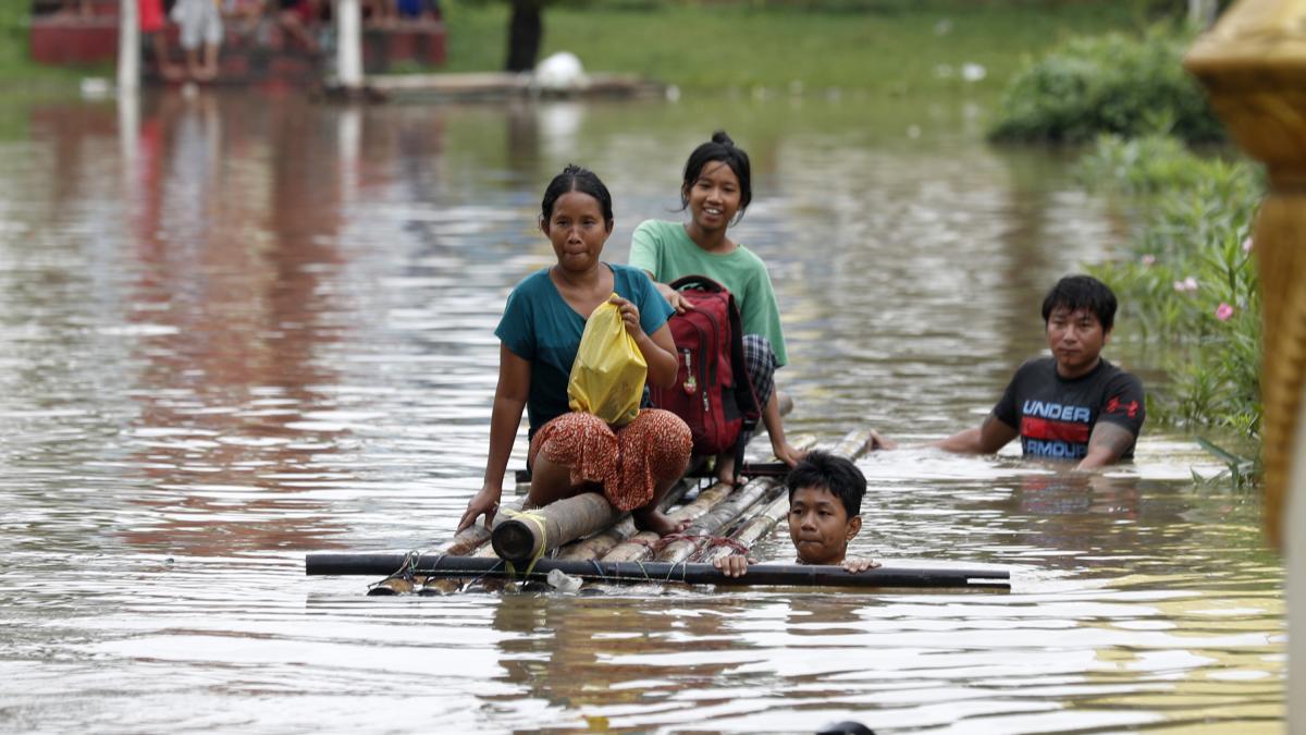 Inundaciones en Birmania dejan al menos 74 muertos y 89 desaparecidos: la junta militar pide ayuda internacional