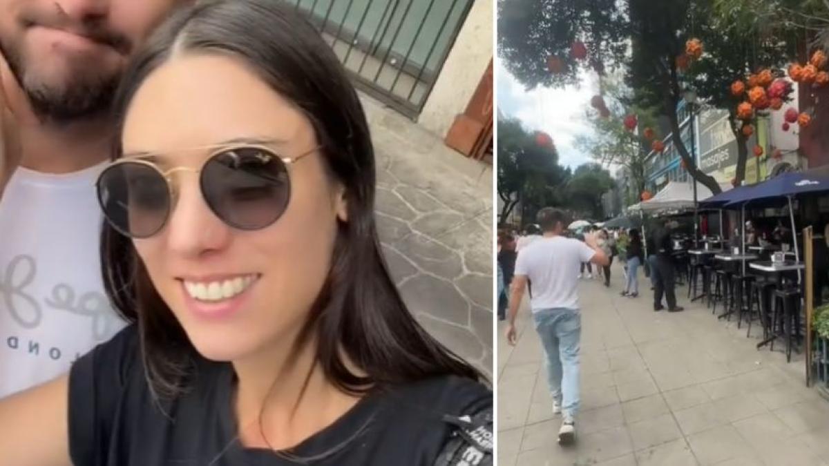 Turista argentina se muestra sorprendida porque la Zona Rosa no está pintada de ese color: 'Pensé que todo era rosa'