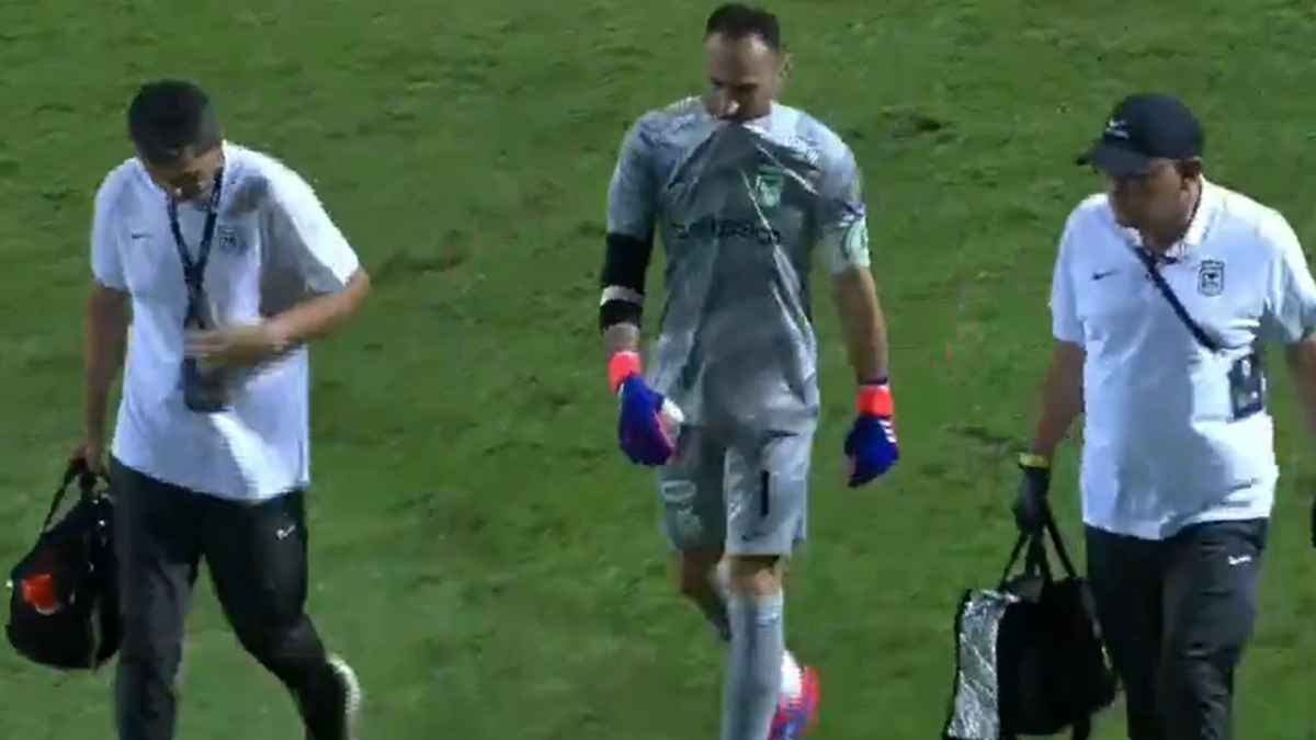 Video | Alarma en Atlético Nacional: David Ospina volvió a salir lesionado, esta vez, del juego de Copa BetPlay contra Alianza