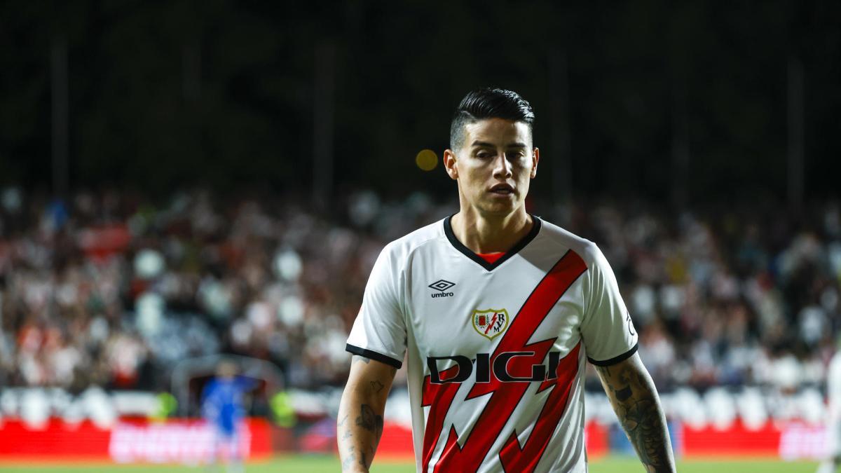 ¿Cuándo es el próximo partido de James Rodríguez con el Rayo Vallecano? Se viene complicado rival en España