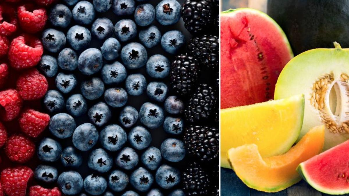 ¿Cuáles son las frutas con menos azúcares? Poseen poca fructosa y por tanto son bajas en calorías