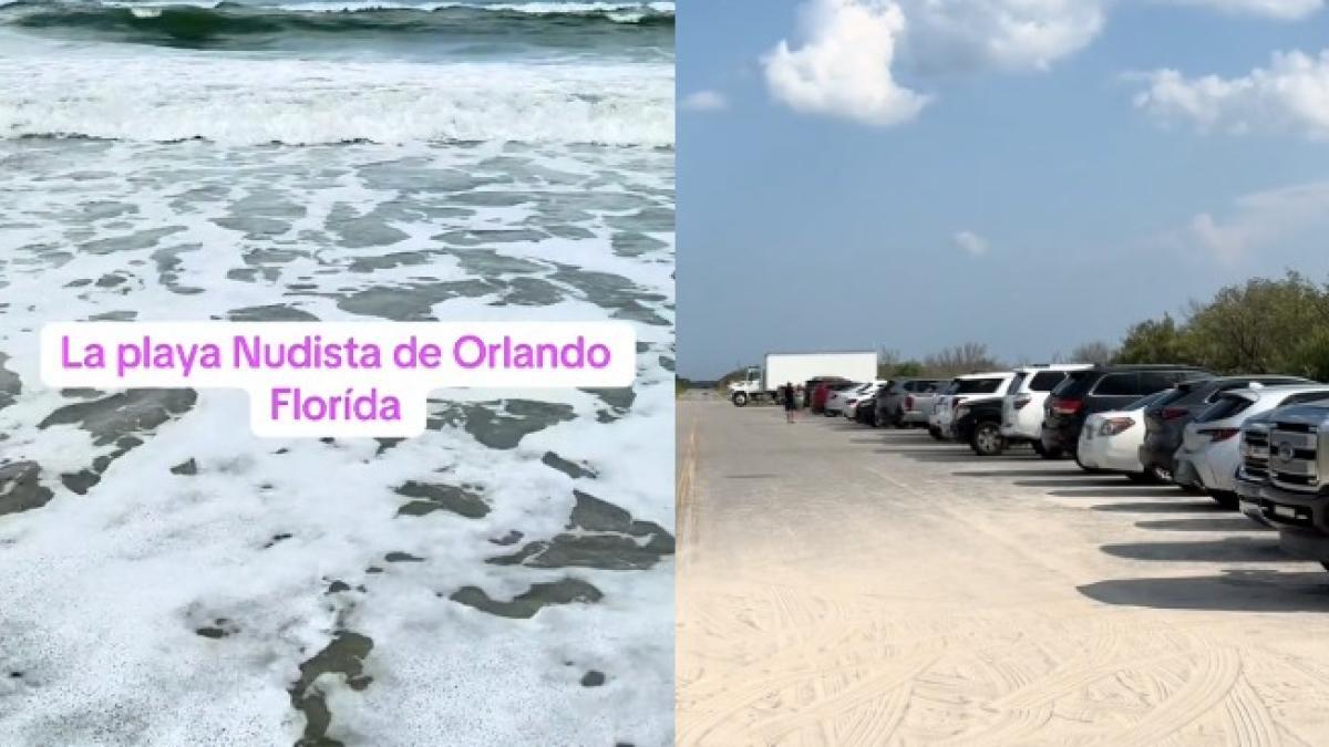 Así se ve 'la playa nudista de Orlando, Florida', según un latino