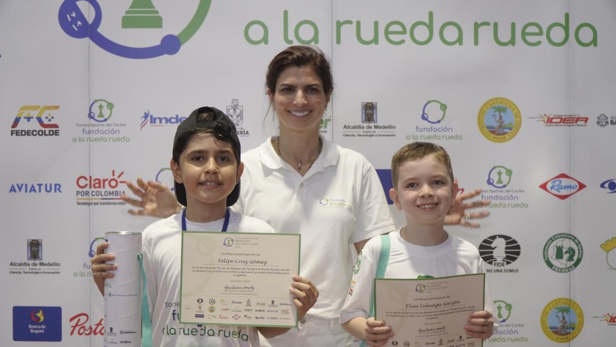 Siete jóvenes cartageneros clasificaron a la gran final del VI Torneo de ajedrez del Caribe a la Rueda Rueda