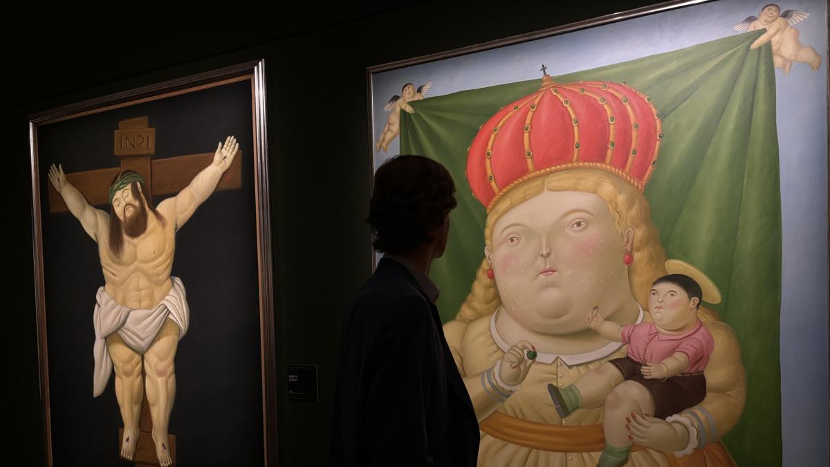 Fernando Botero en el Palazzo Bonaparte. El feliz regreso a Roma del emperador absoluto del arte colombiano