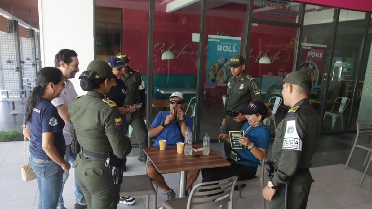 Despliegan acciones preventivas de seguridad por fin de semana de amor y amistad en Barranquilla