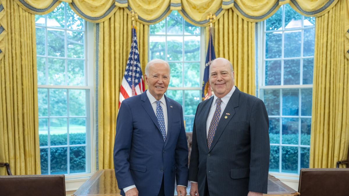 Daniel García-Peña presentó a Joe Biden sus credenciales como embajador de Colombia ante Estados Unidos