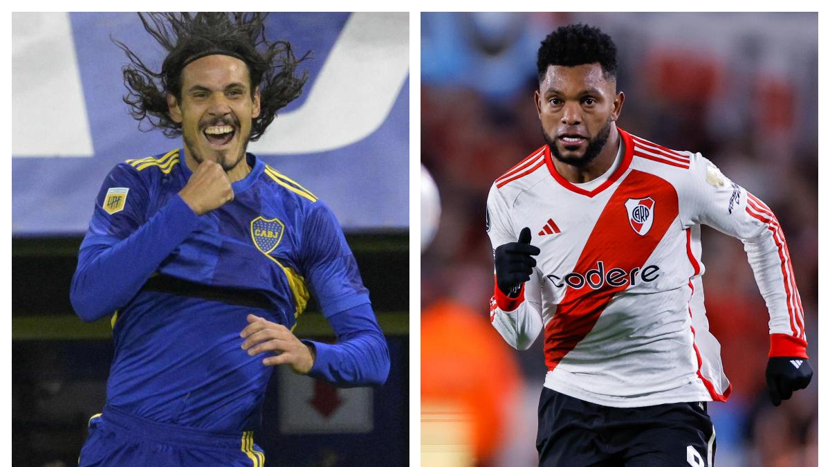 Boca Juniors vs. River Plate: fecha, hora y TV del superclásico de Argentina, con Miguel Borja