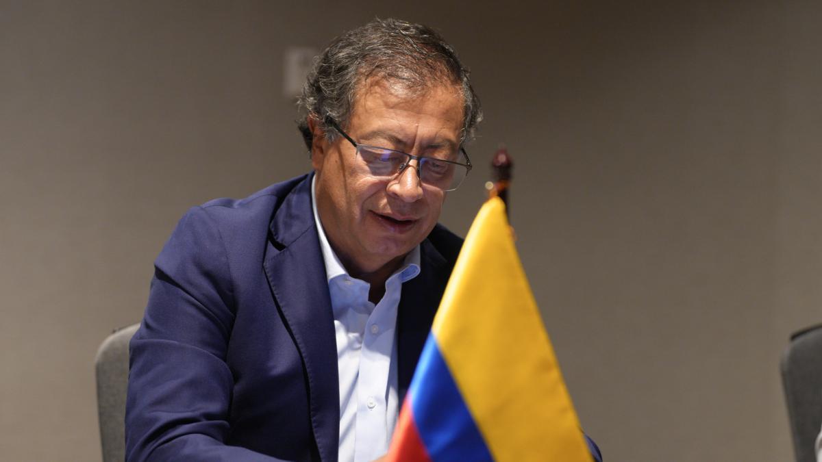 Presidente Gustavo Petro, desde Estados Unidos, crítica a Donald Trump por sus 'fake news' sobre migrantes haitianos