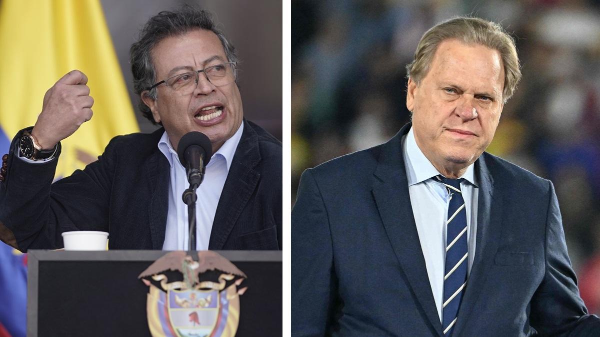 Presidente Gustavo Petro replica abucheos a Ramón Jesurún en Bogotá y advierte a Mindeporte por sede de la Selección Colombia