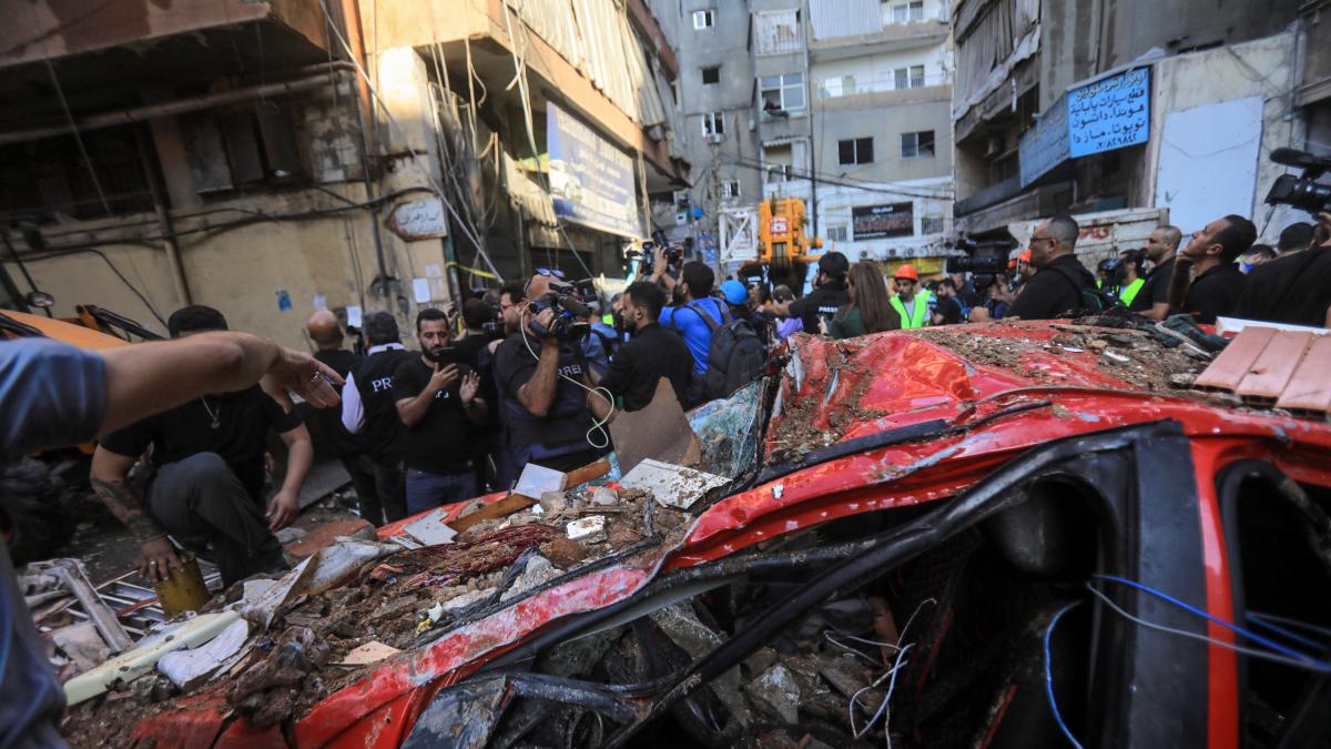 Tensión en Oriente Medio: ¿qué se sabe del ataque masivo de Israel sobre zona residencial de Beirut dirigido contra el líder de Hezbolá?
