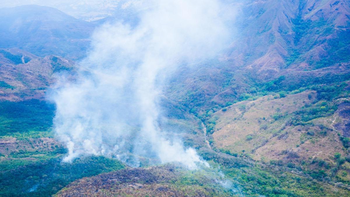 Emergencia en Natagaima, Tolima: evalúan si se trata de un 'megaincendio' y no descartan origen por intervención humana