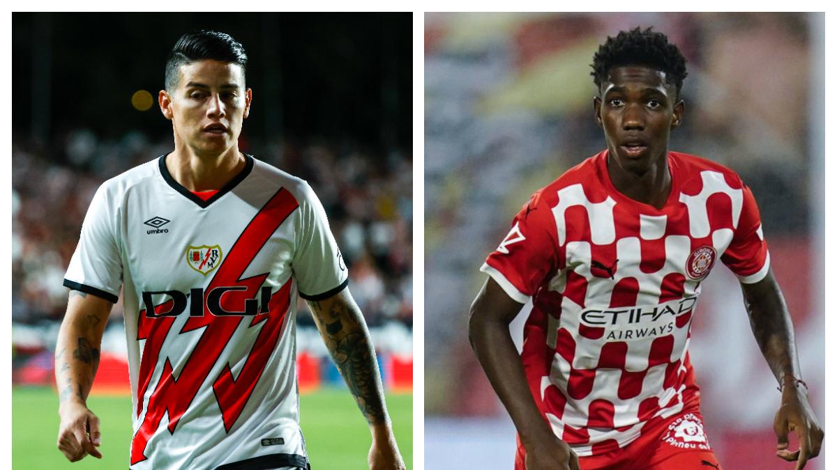 Duel of the Colombians in the visit of Rayo in Girona in the Spanish League; hours and television