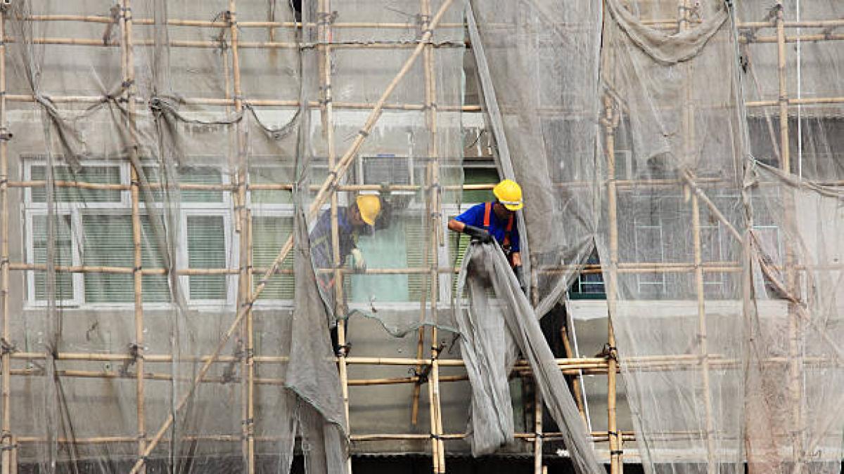 Crean en Hong Kong un robot para paliar la escasez de mano de obra en la construcción