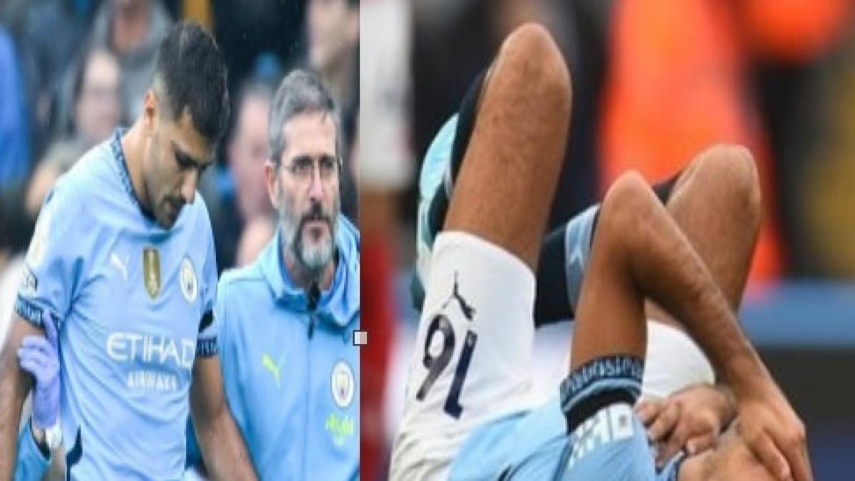 Rodri se ‘borra’ del Manchester Ciy tras confirmarse grave lesión de ligamento de la rodilla derecha