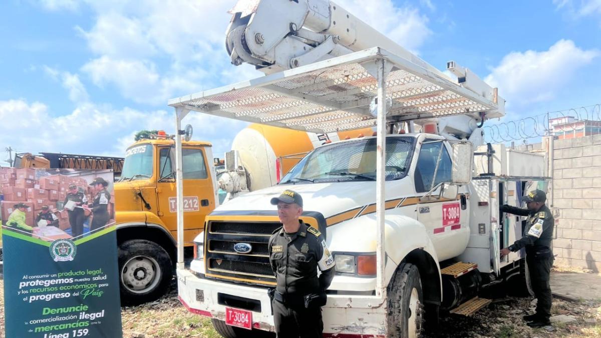 Intensifican los controles contra el contrabando en Atlántico: camión sin documentos legales fue incautado