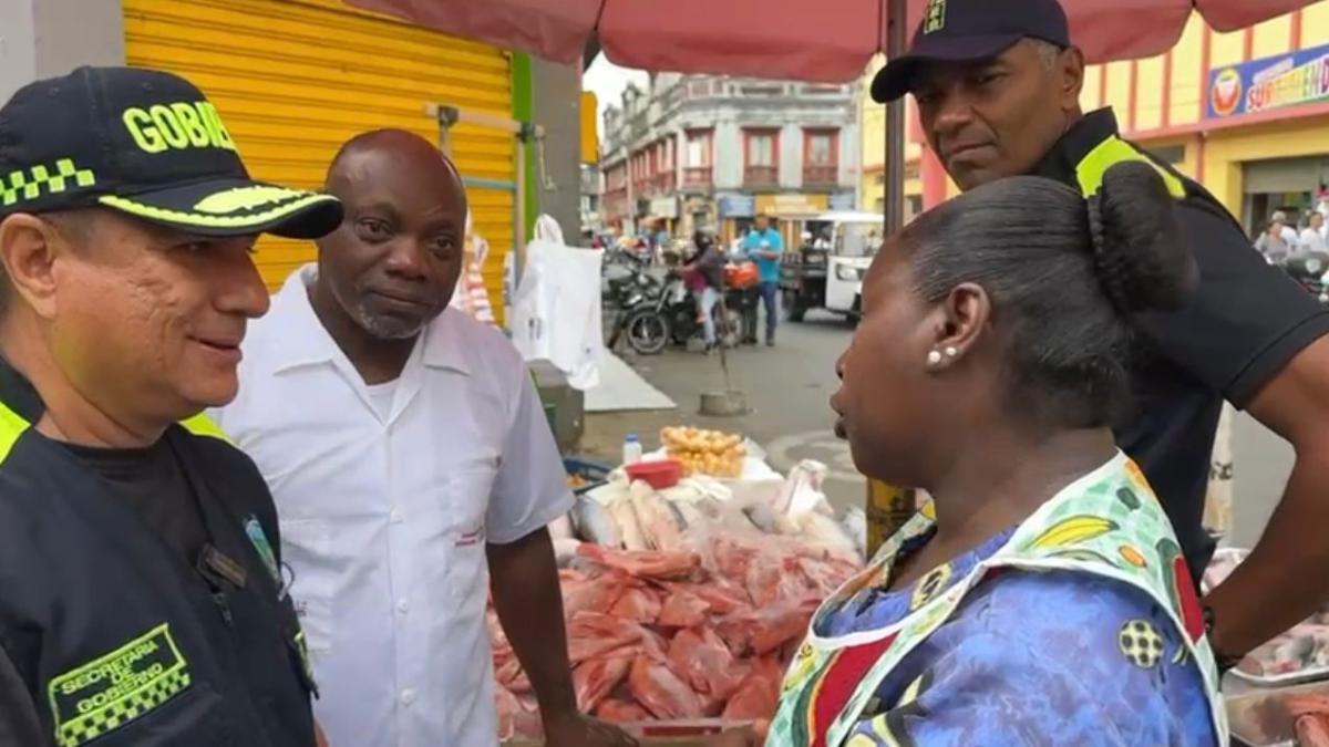 Así va el proceso de recuperación del espacio público en el centro de Palmira