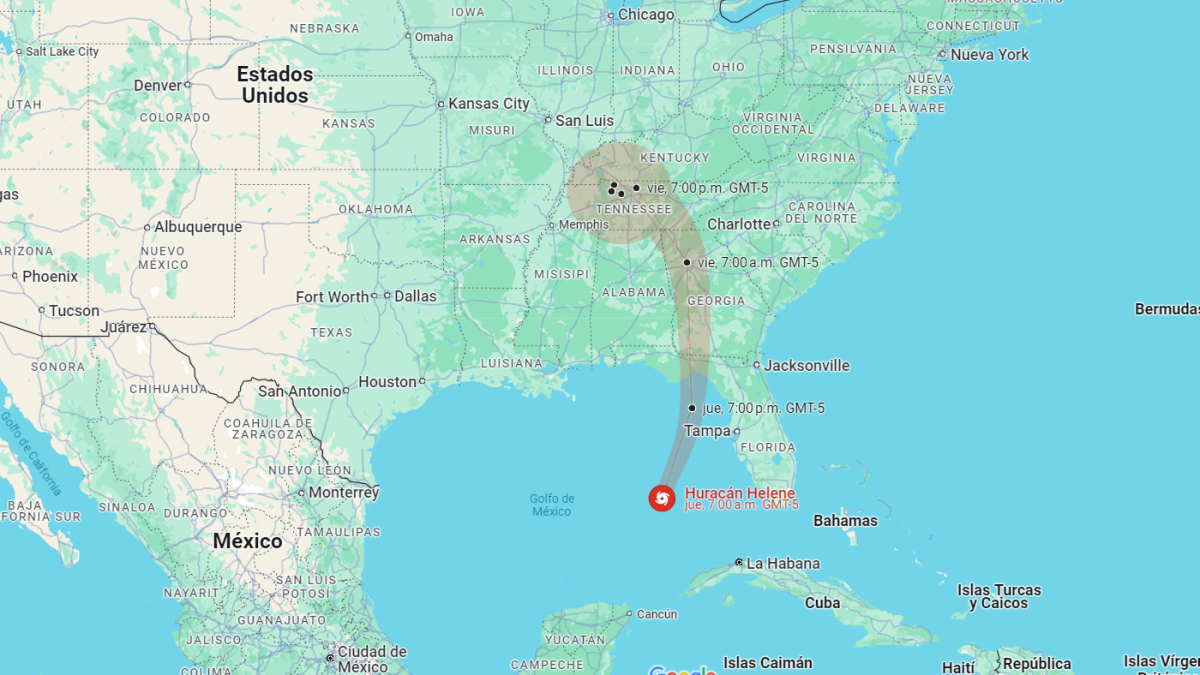 Estados Unidos: el catastrófico huracán Helene se acerca a la Florida, ¿qué se sabe de su trayectoria?