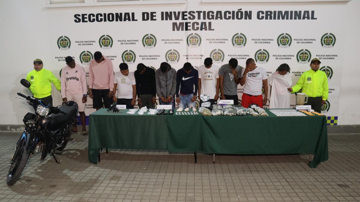 Así cayó la banda que vendía 20.000 dosis de droga cerca de colegios, ganando más de $ 60 millones al mes en Cali 