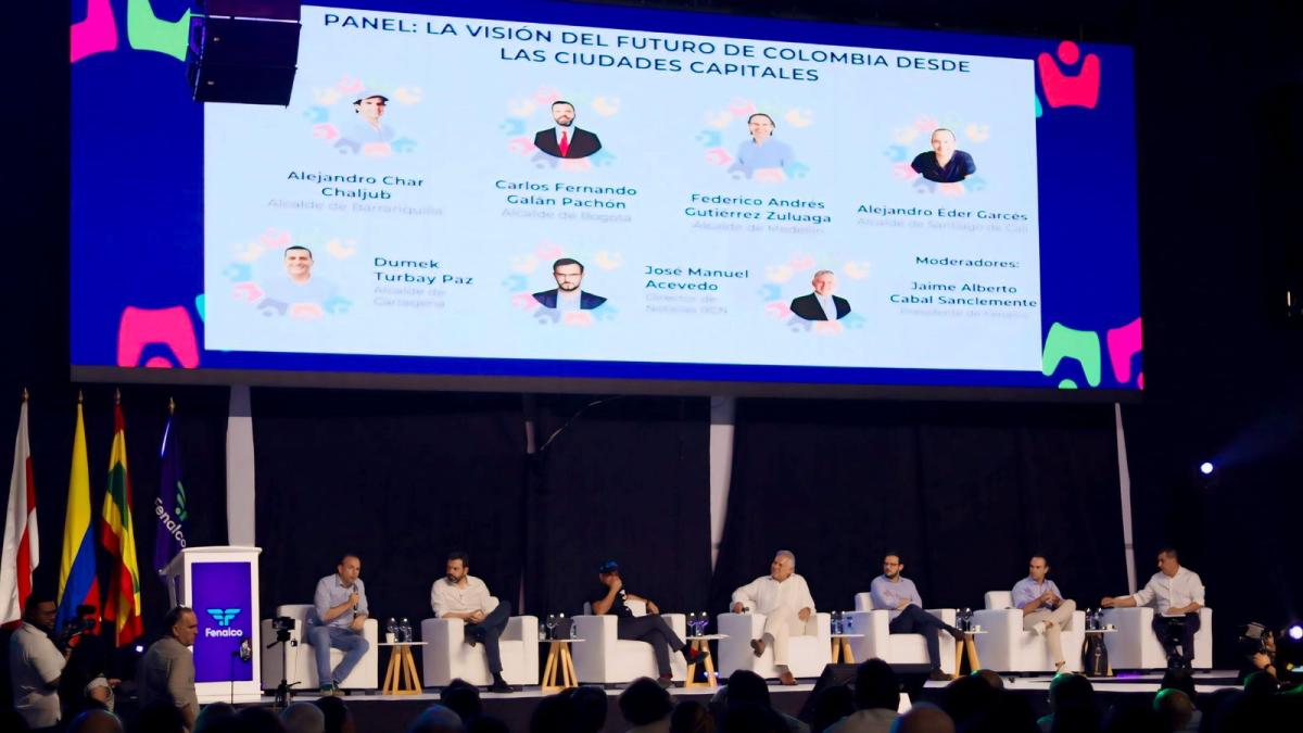 Congreso Fenalco: debate político se tomó el encuentro anual de los comerciantes esta semana en Barranquilla