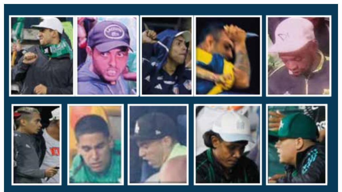 Alcaldía de Medellín lanzó cartel de los 10 más buscados tras disturbios en el Atanasio Girardot