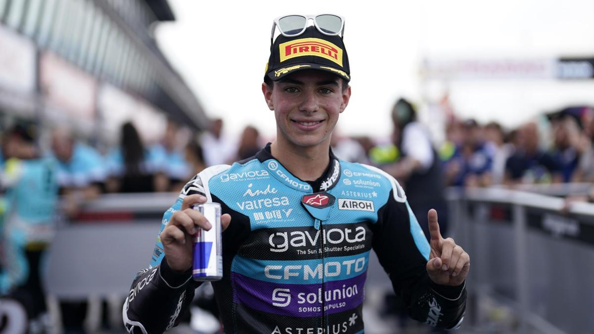 David Alonso sigue imparable en Moto3: ganó en Indonesia y podría asegurar el título en la próxima carrera, en Japón