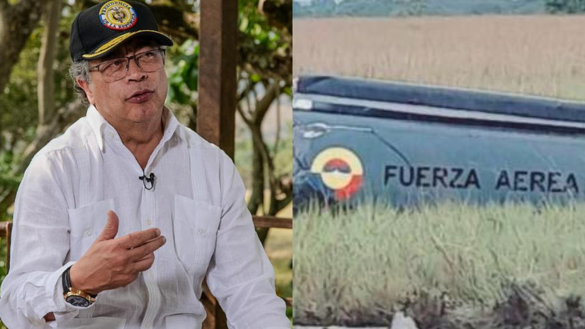 Presidente Gustavo Petro lamenta muerte de 8 militares en Vichada en accidente aéreo: 'Un abrazo de solidaridad a sus familias en medio de esta noticia que enluta al país'