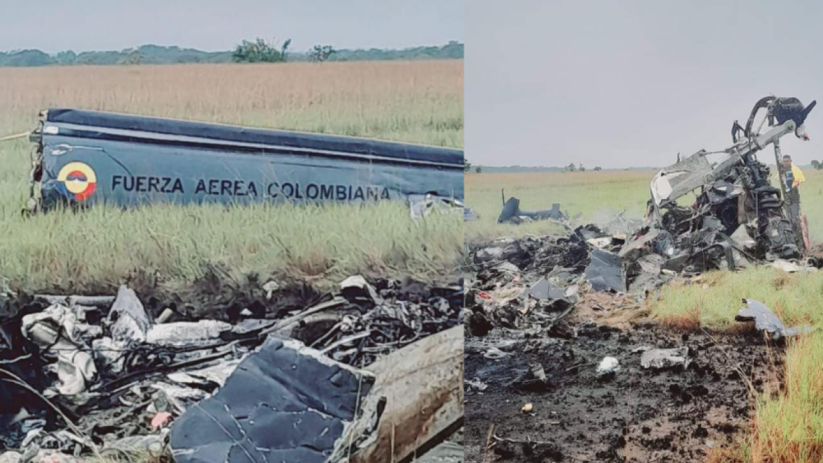 Estas son las identidades de los tripulantes muertos en accidente de helicóptero de la Fuerza Aérea en Vichada