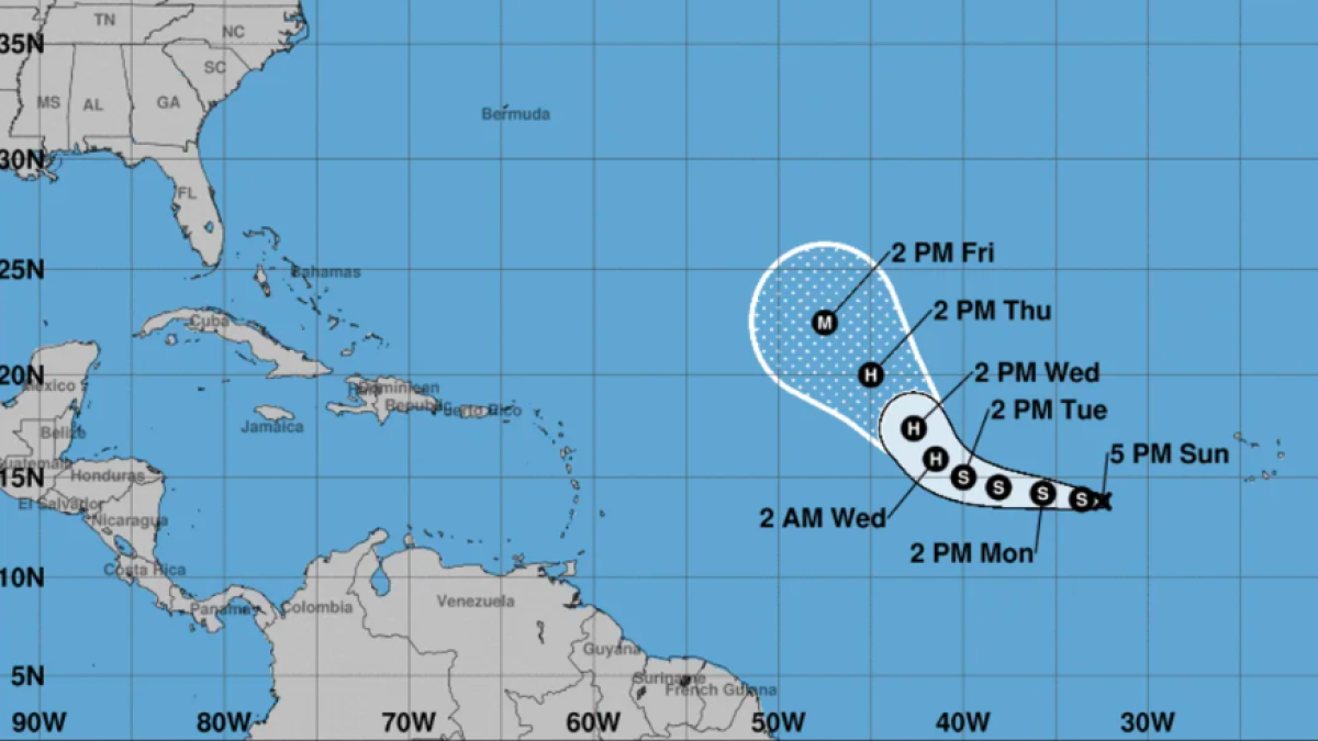 Comienza a formarse otra tormenta tropical en el Atlántico: ¿llegará a EE. UU.?