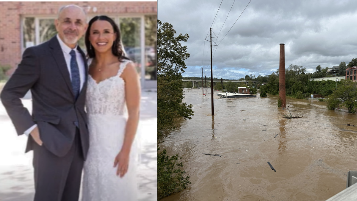 Caminó más de 480 kilómetros a través de escombros de una inundación para llegar a tiempo a la boda de su hija