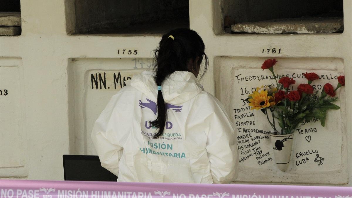 La Unidad de Búsqueda recuperó 25 cuerpos de personas desaparecidas que estaban en el cementerio de Rionegro, Antioquia