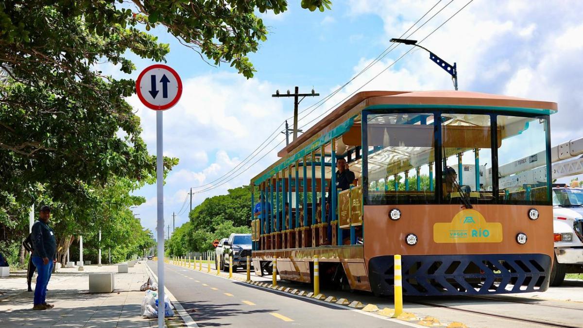 Barranquilla a punto de poner a rodar su tren turístico, así avanza el proyecto que promoverá las playas de Puerto Mocho