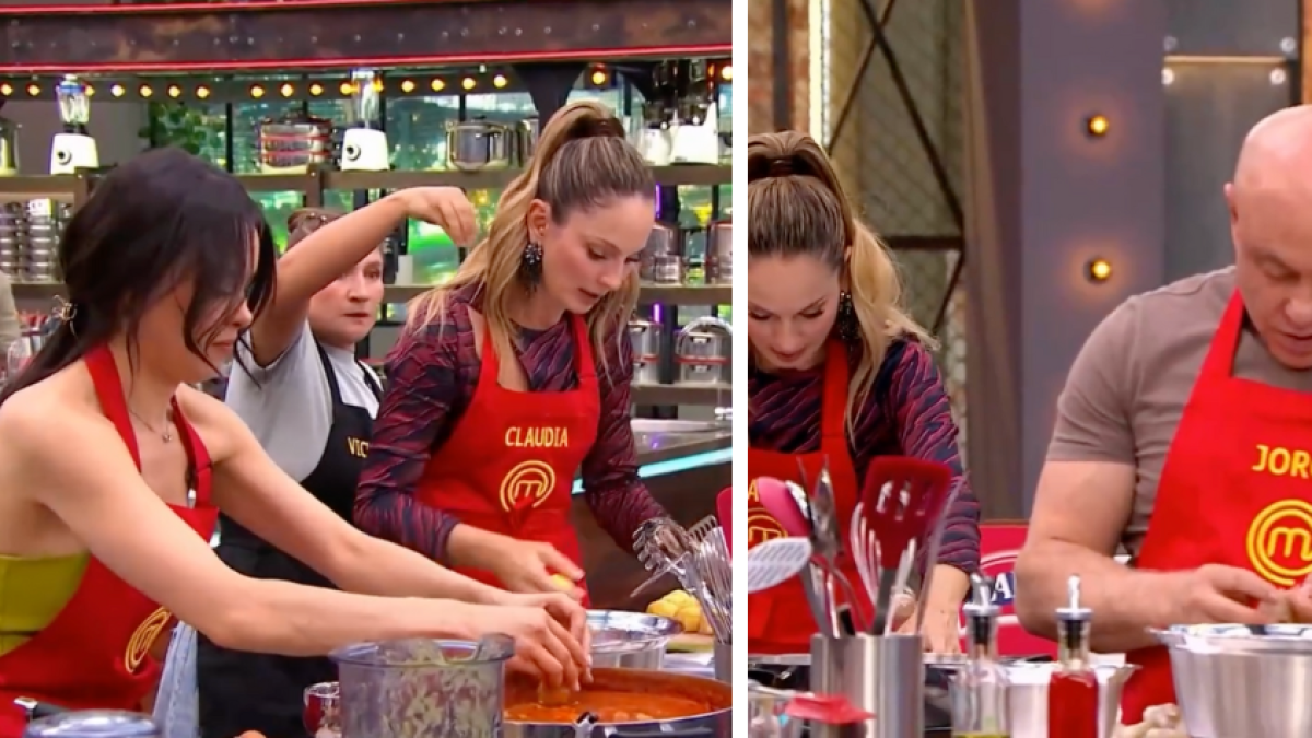 'MasterChef Celebrity': los participantes compiten contra el equipo de los chefs y Claudia Bahamón