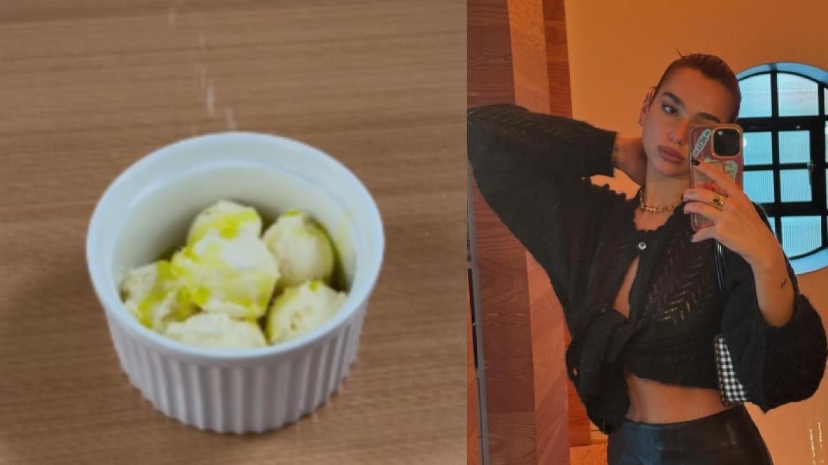 Dua Lipa dice que le pone aceite de oliva al helado de vainilla y chef pide que no se burlen: explica por qué es buena idea