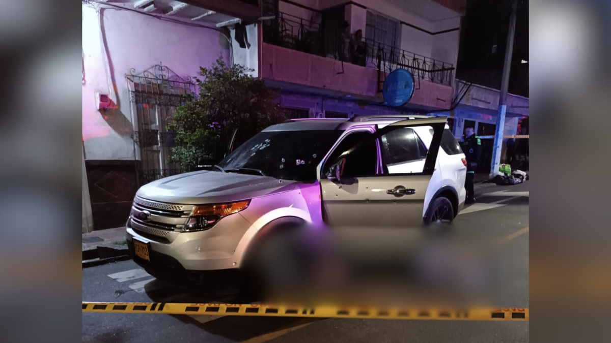 Las pistas detrás del doble sicariato en camioneta de alta gama en área metropolitana de Medellín