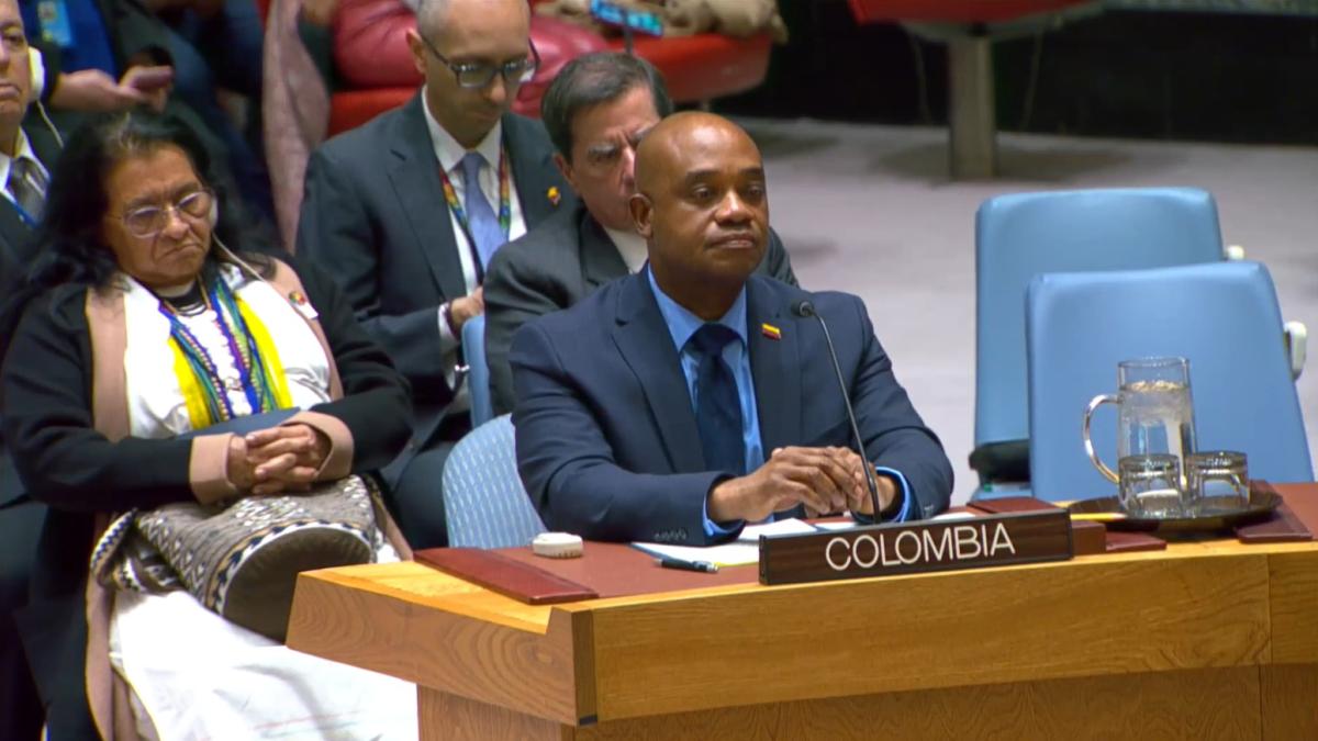 'Somos optimistas de que podremos superar la crisis con el Eln': canciller Murillo durante Consejo de Seguridad de la ONU sobre Colombia