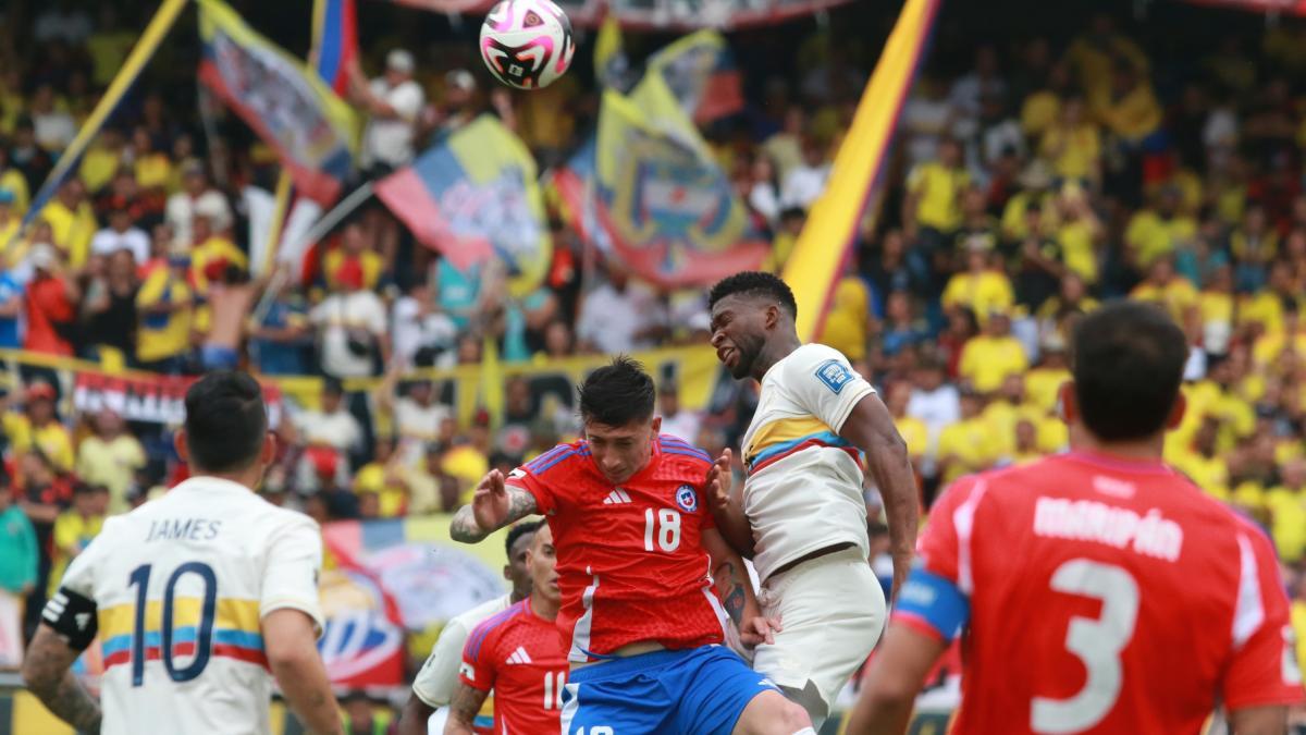 Video | La Selección Colombia pegó primero en Barranquilla: vea el gol de Dávinson Sánchez para ganarle a Chile en la eliminatoria