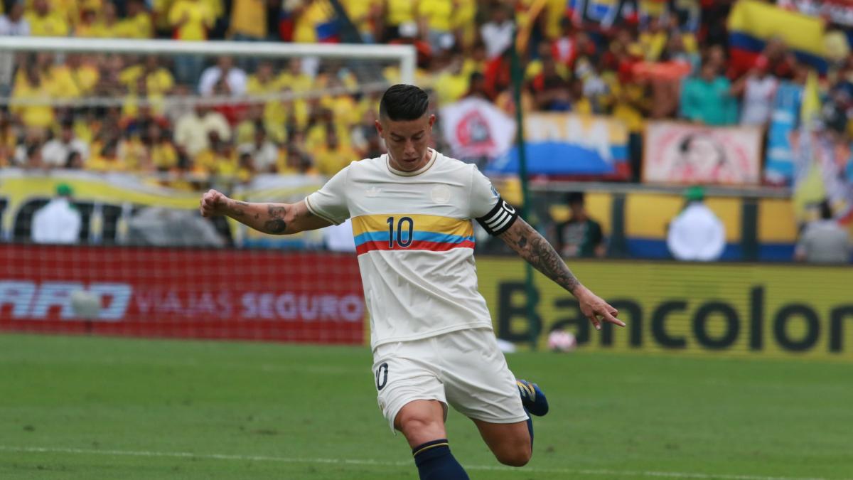 ‘Confieso que estoy cansado’: James Rodríguez, figura de Colombia en el triunfo 4-0 contra Chile en la eliminatoria