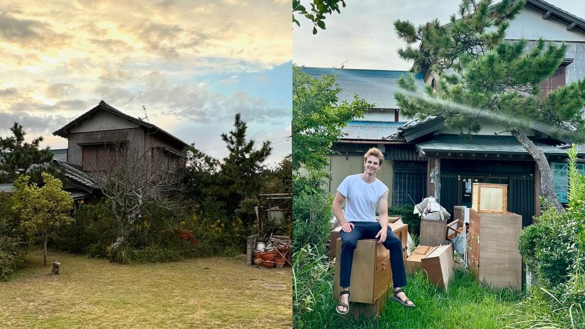 Convirtió una casa abandonada en un lujoso Airbnb y tiene solo 32 años