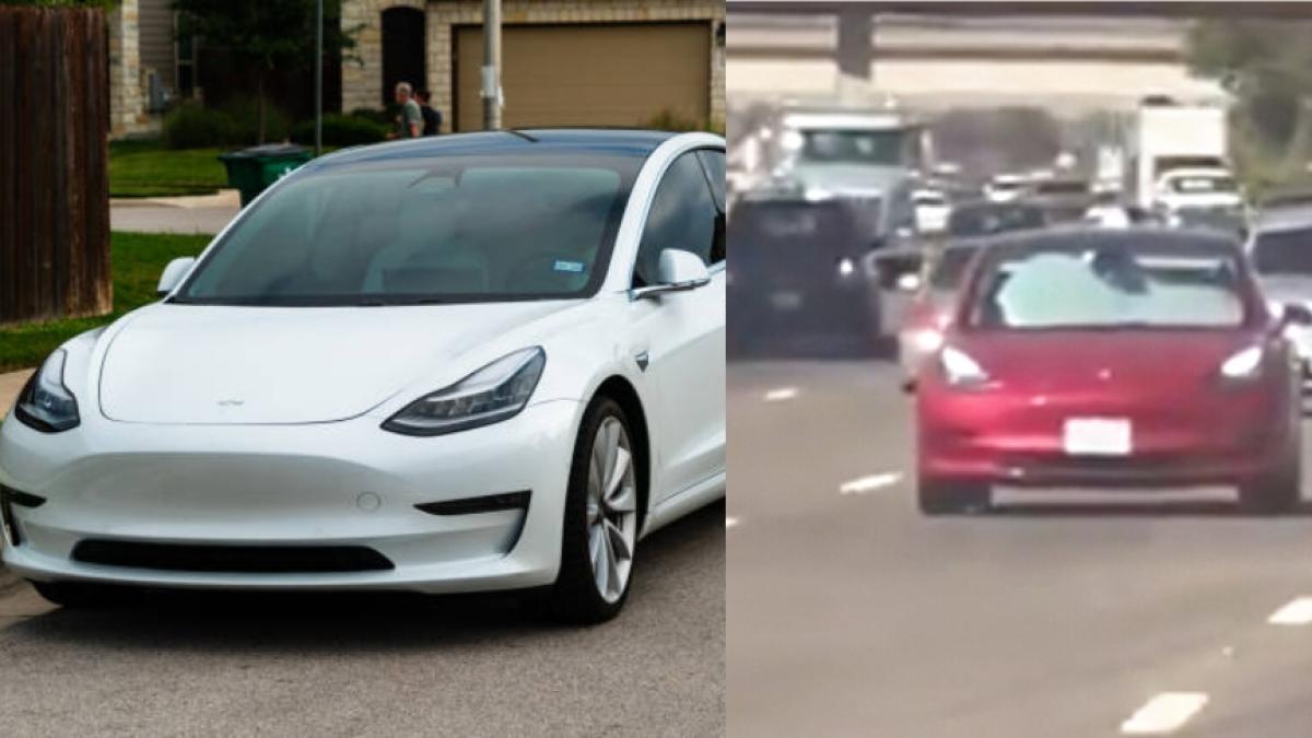 Increíble imprudencia: propietario de Tesla cubre parabrisas para que el auto conduzca solo