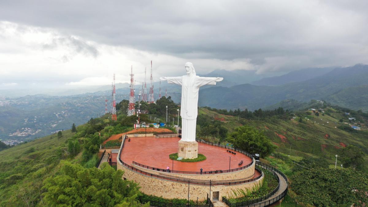 Entregan la tercera fase de la obra de Cristo Rey, pero no podrá abrir sus puertas al público durante la COP16