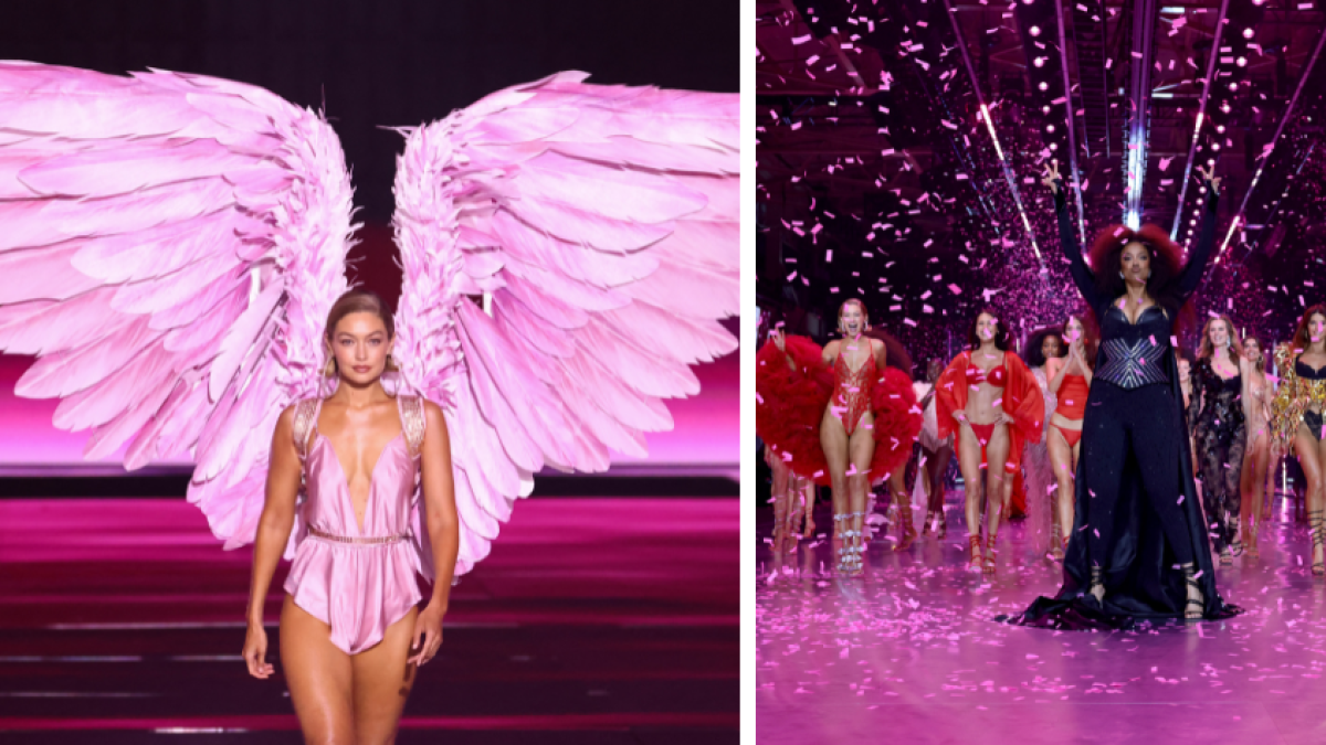 Así fue el regreso del Victoria’s Secret Fashion Show: Kate Moss, Bella Hadid, Carla Bruni y otras reconocidas modelos desfilaron