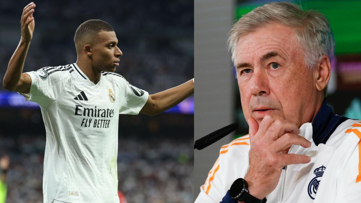 Carlo Ancelotti, DT del Real Madrid, se desmarcó del caso Mbappé: 'No tengo una agencia de viajes, eran sus días de descanso'