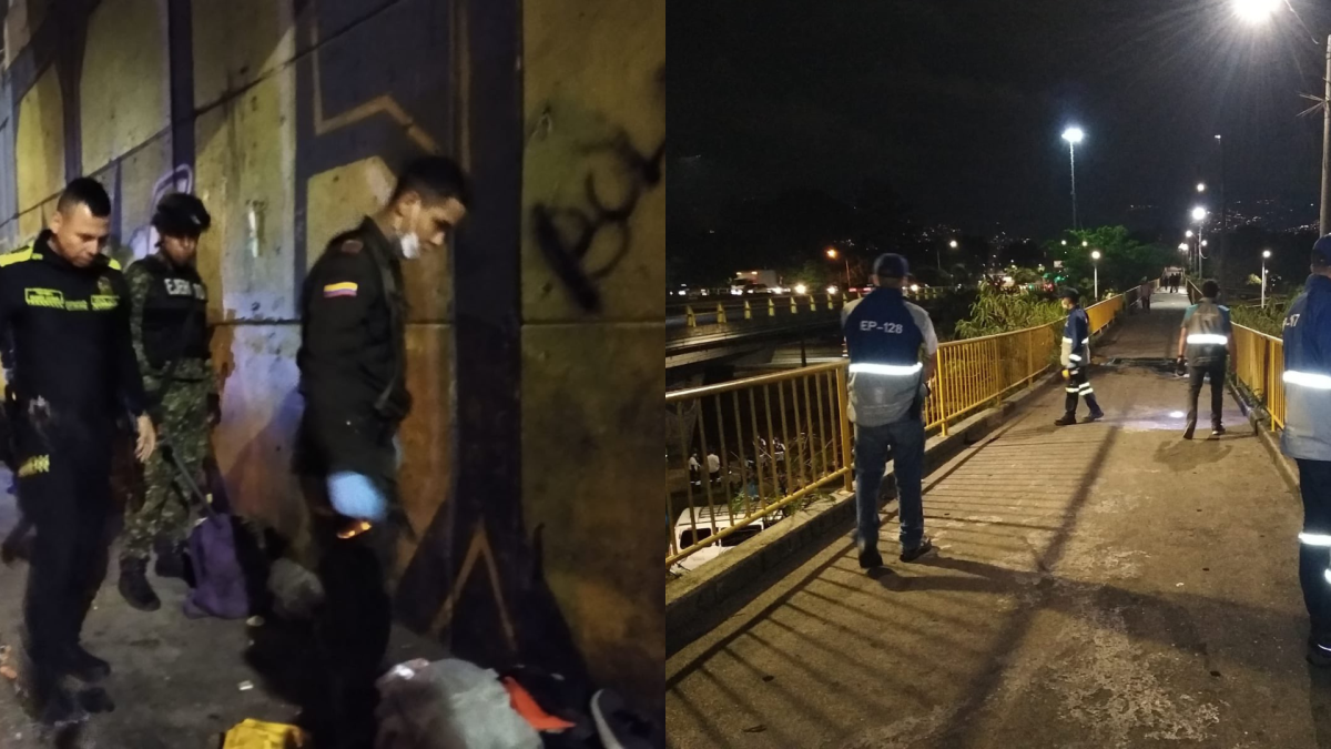 Medellín: operativos nocturnos para controlar la presencia de habitantes de calle tras ataques a vehículos y transeúntes 