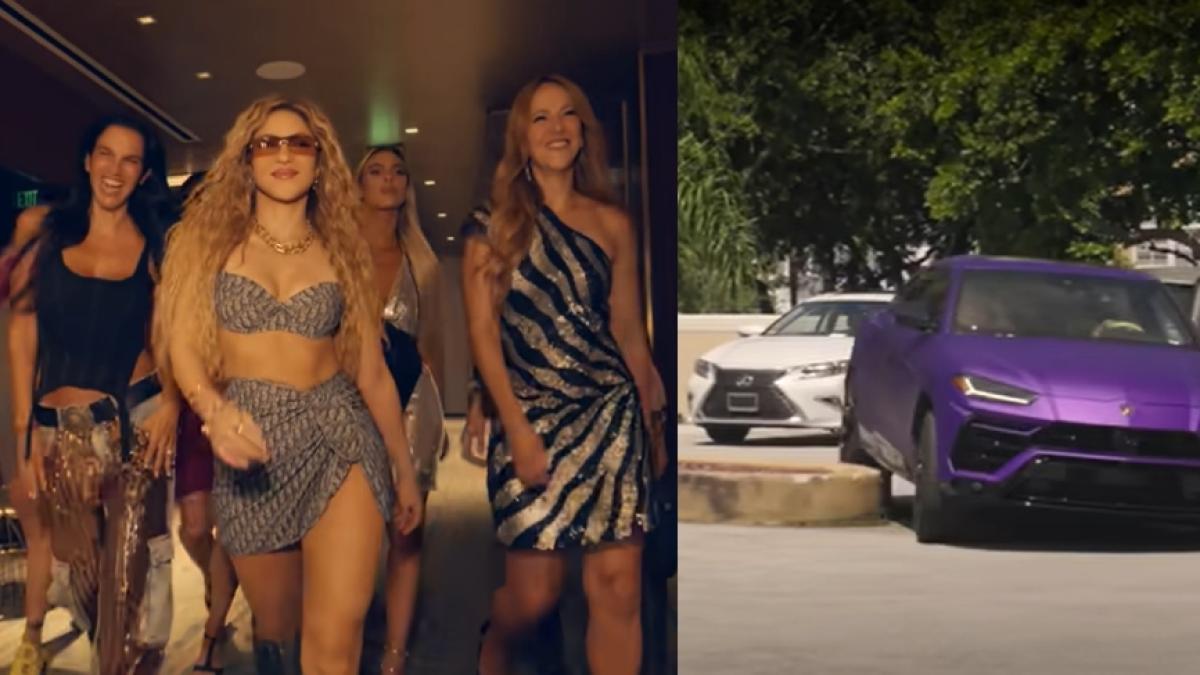 Ningún Twingo: cuánto vale el Lamborghini que Shakira se compró para el video de 'Soltera'