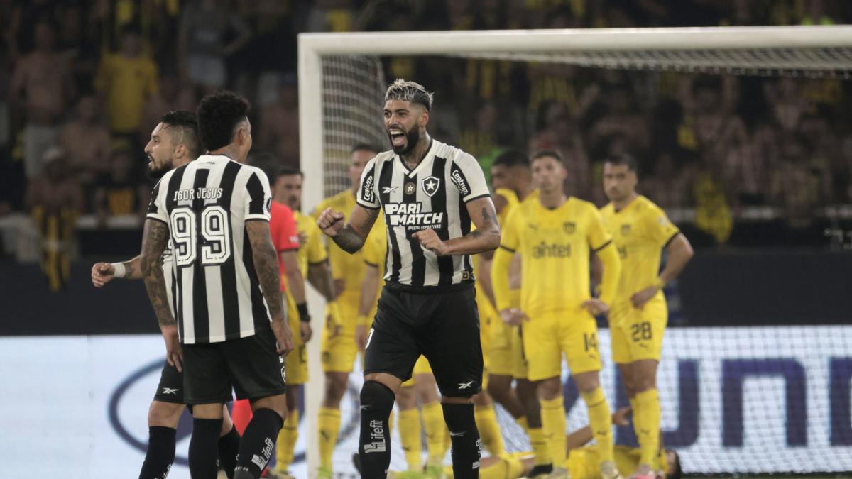 Botafogo pasó afugias con Peñarol, pero logró la cita con la historia: jugará la final de Copa Libertadores contra Atlético Mineiro