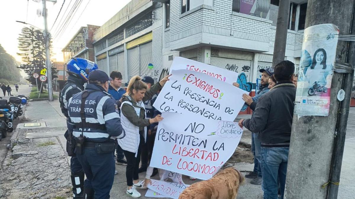 EN VIVO movilidad Bogotá 24 de octubre| Manifestación en avenida Boyacá causa congestión y afecta rutas de SITP 